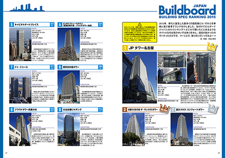 高層画報 Buildboard JAPAN 2015 RANKING