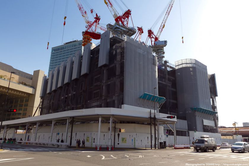 グランフロント大阪建設工事 2011年4月