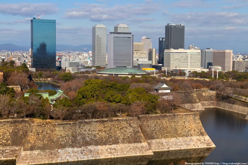 KKRホテル大阪から見たOBP方面 2012