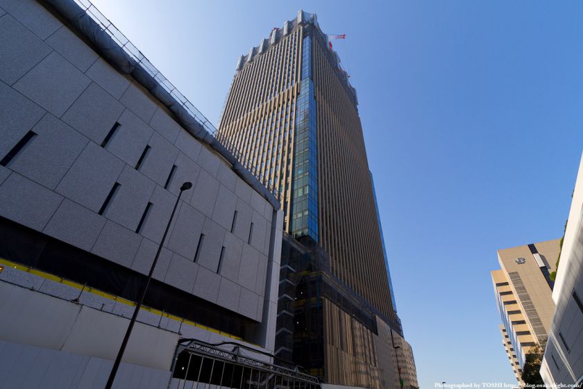 グランフロント大阪 Bブロック北タワー 2012年4月