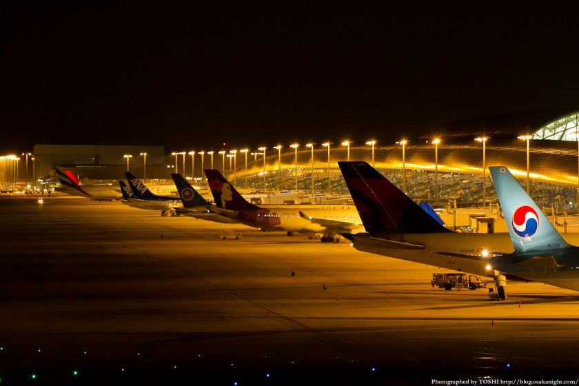 関西国際空港 夜景 2012年9月 04