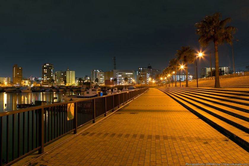 堺旧港の夜景 02