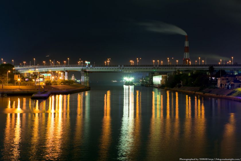 堺旧港の夜景 04