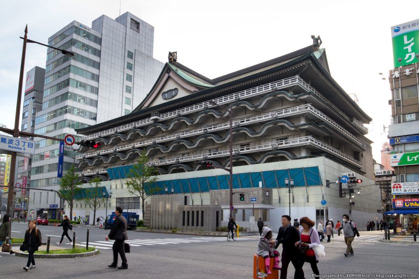 難波 新歌舞伎座 再開発工事 2015年4月
