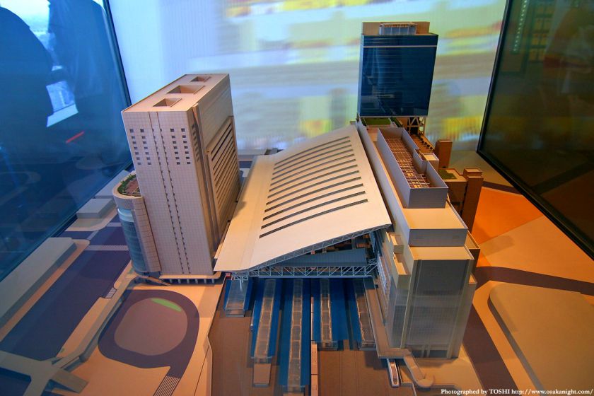 大阪ステーションシティの模型2
