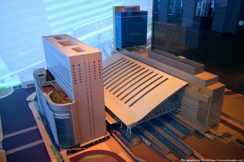大阪ステーションシティの模型3