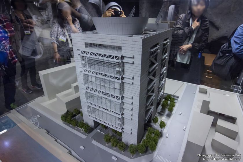 大阪国際会議場（グランキューブ大阪） 模型