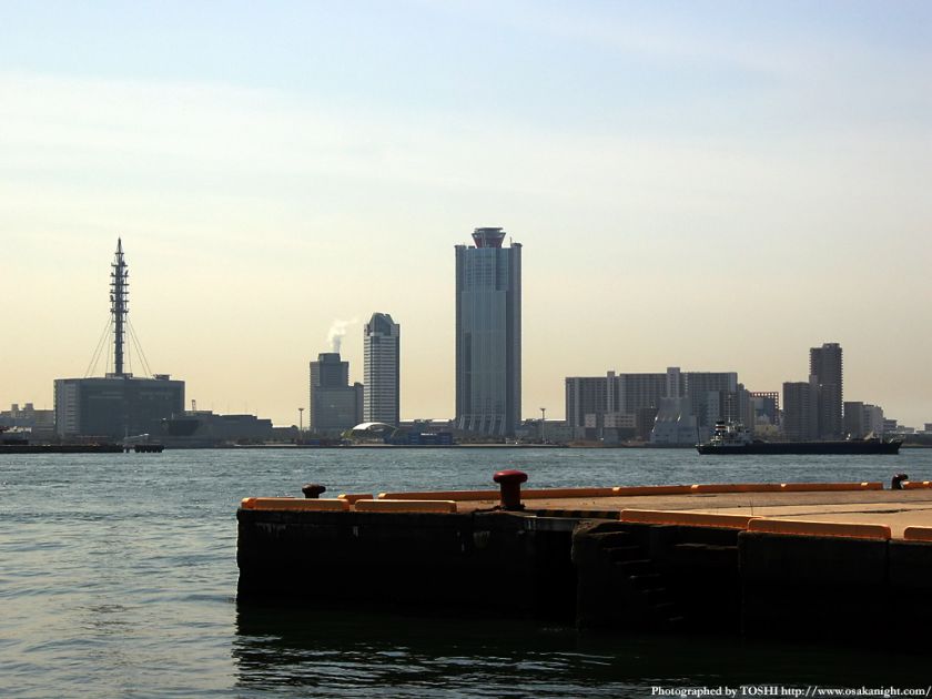 大阪南港WTC周辺の遠景
