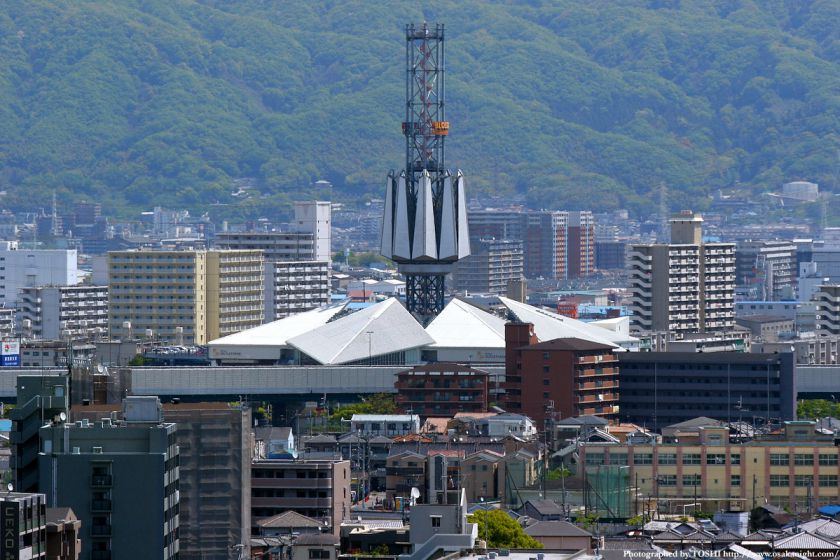 いのちの塔からの眺め 三井アウトレットパーク大阪鶴見