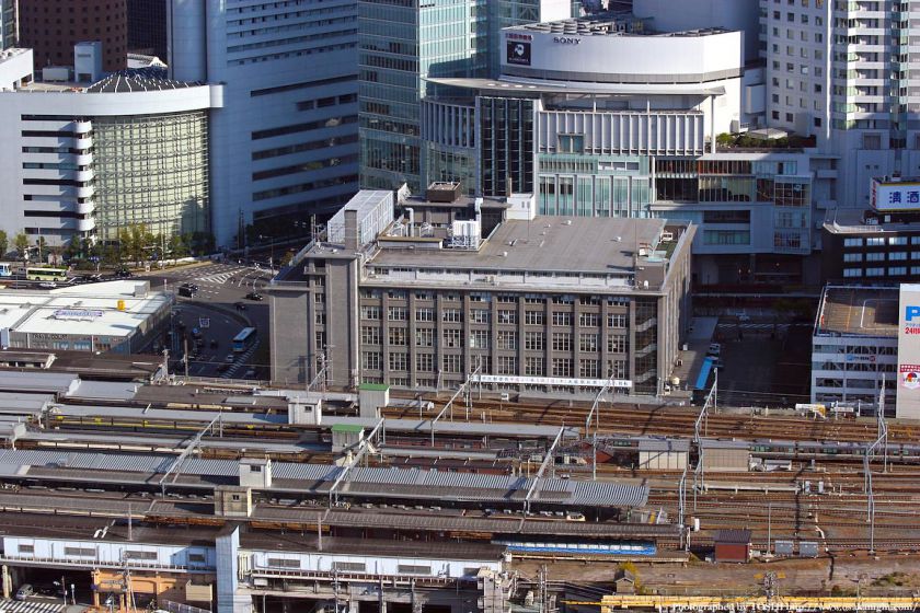 大阪中央郵便局 建て替え前の様子