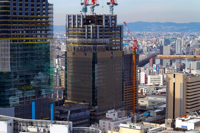 グランフロント大阪 Bブロック北タワー&オーナーズタワー 2012年1月