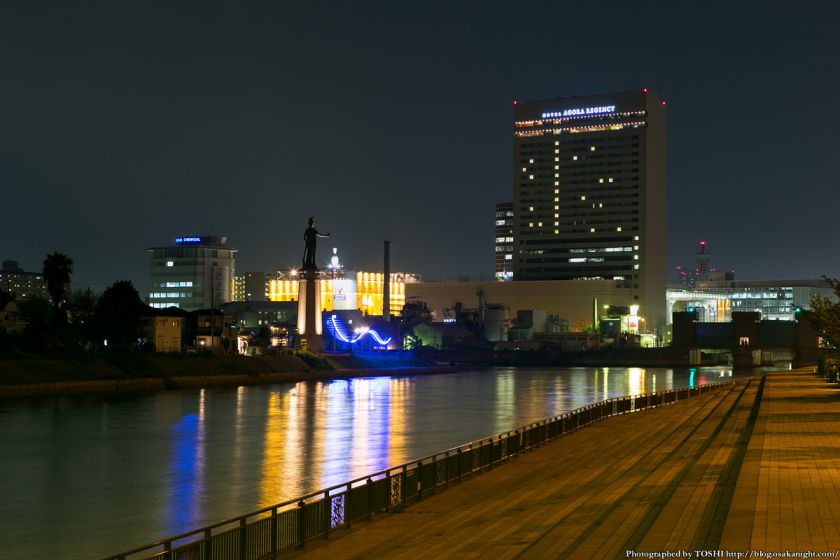 堺旧港の夜景 01