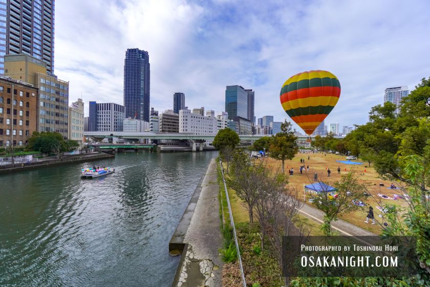 水都大阪ウィーク 熱気球体験 2021年10月 01