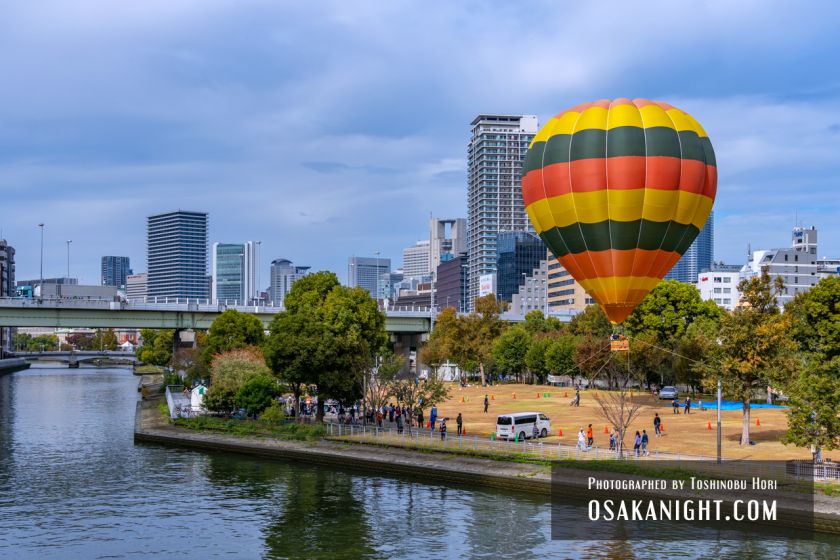 水都大阪ウィーク 熱気球体験 2021年10月 02