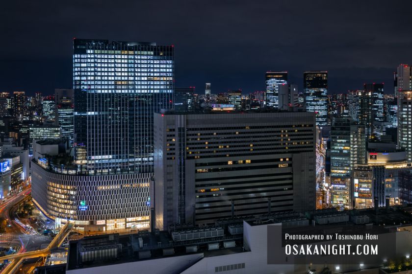 ホテル阪急レスパイア大阪からの夜景 大阪梅田ツインタワーズ･サウス 02