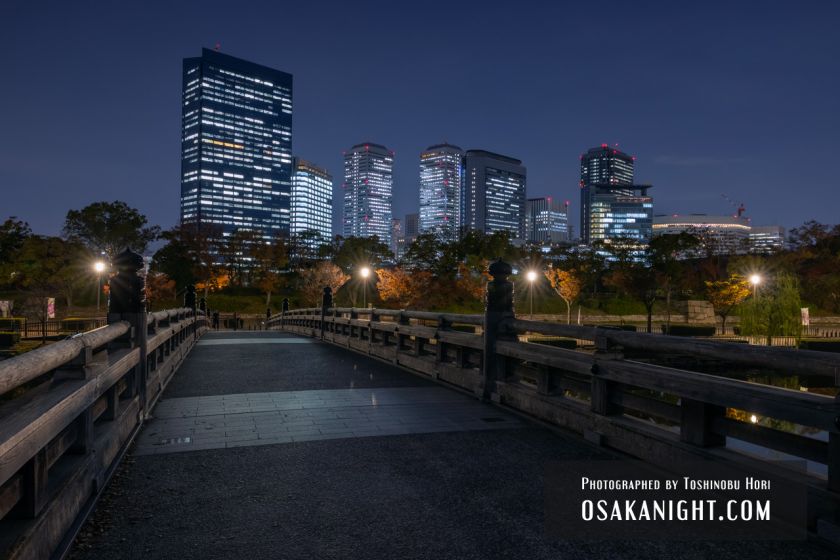 OBP 大阪ビジネスパーク 夜景 2022 03