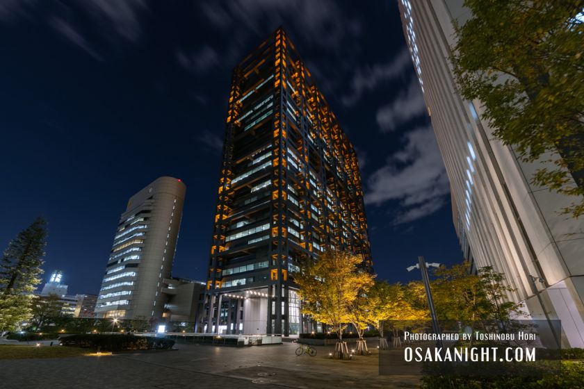 OBP 大阪ビジネスパーク 夜景 2022 09