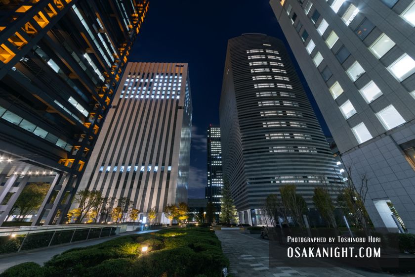 OBP 大阪ビジネスパーク 夜景 2022 11