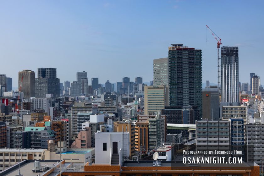 OMO7大阪 by 星野リゾート ゲストルームから北側の眺望 02