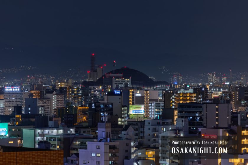 OMO7大阪 by 星野リゾート ゲストルームから北側の夜景 08