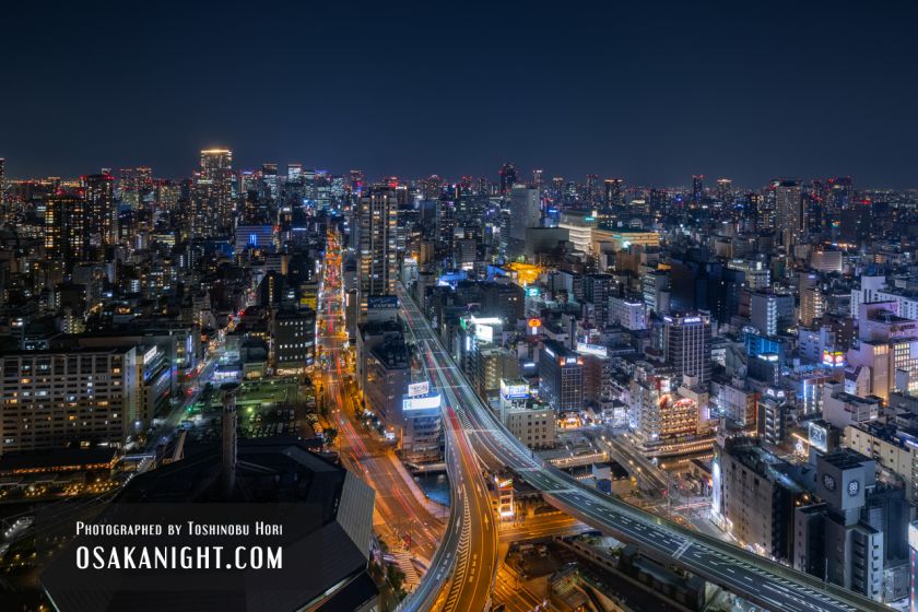 ホテルモントレ グラスミア大阪からの夜景 01