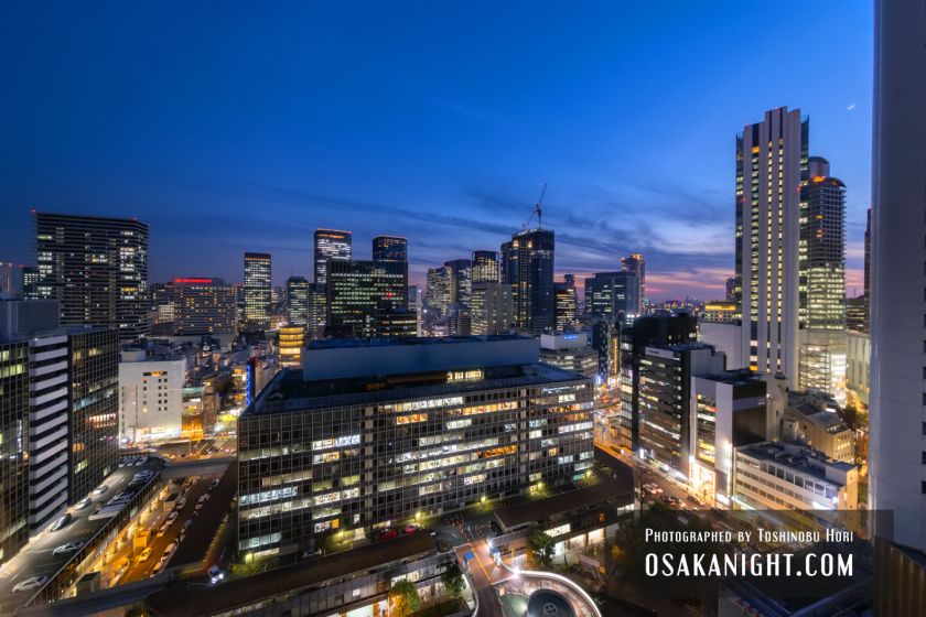 建替えが始まる大阪マルビルの夜景 (客室･眺望編)