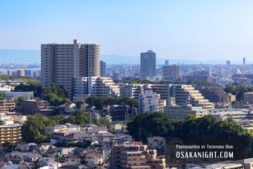 カンデオホテルズ大阪枚方 寝屋川方面 昼景