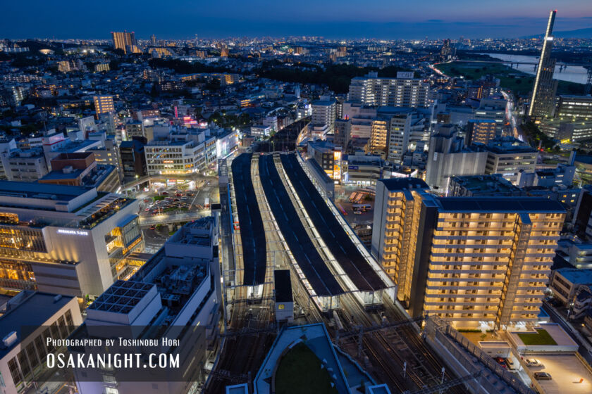 カンデオホテルズ大阪枚方 枚方市駅 夕景 02