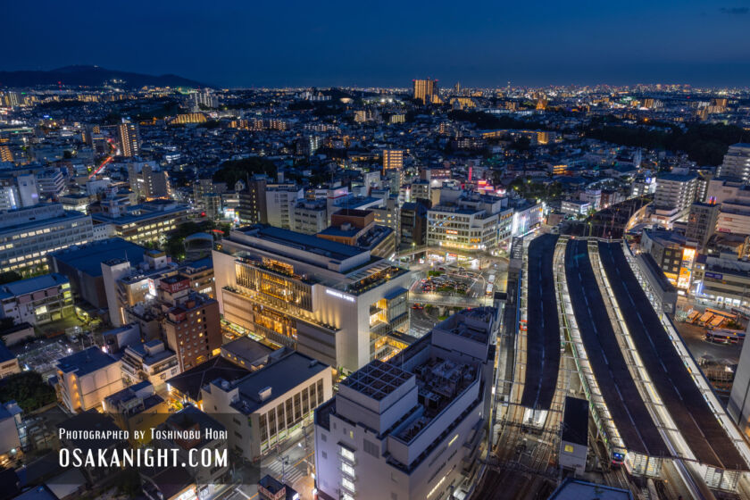 カンデオホテルズ大阪枚方 枚方市駅 夕景 03