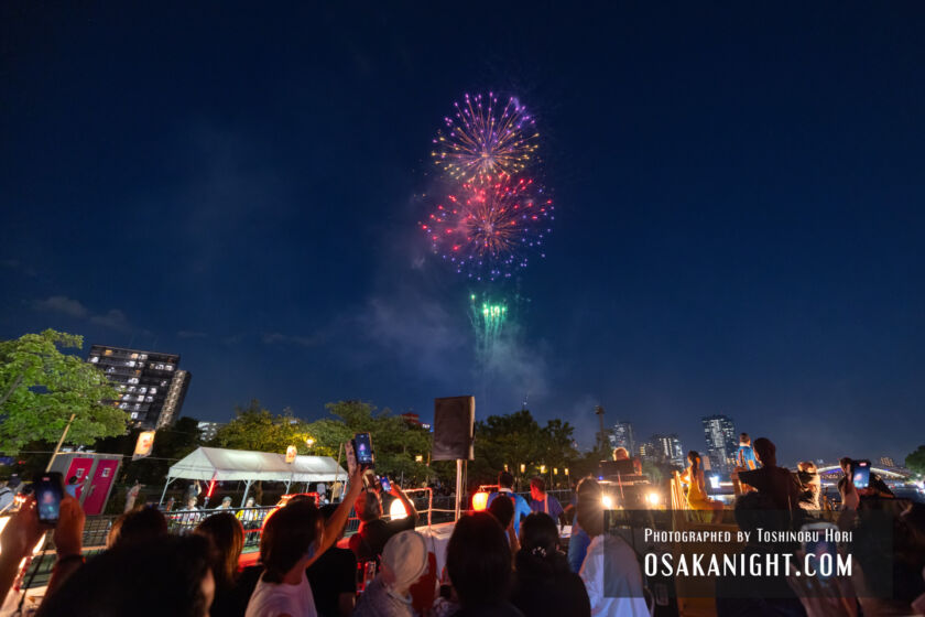 天神祭奉納花火 2025 01