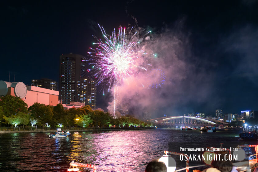 天神祭奉納花火 2025 05