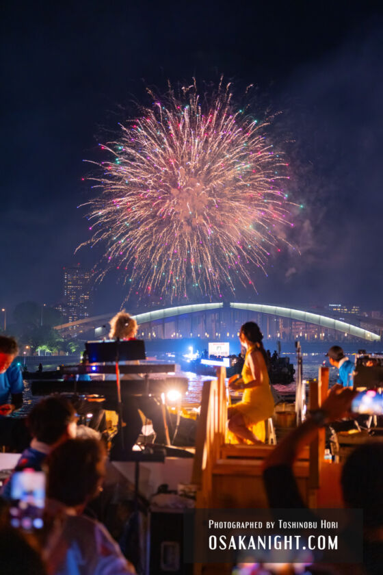 天神祭奉納花火 2025 08